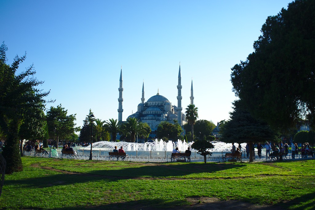 Tuerkei-Istanbul Blaue Moschee