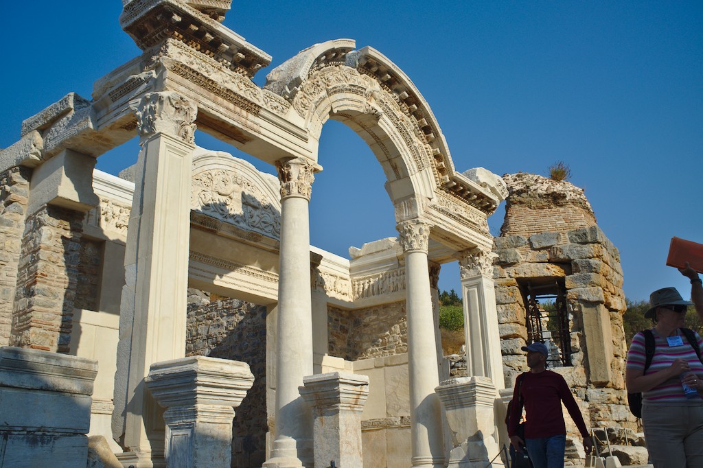 Tuerkei-Westen Ephesos Hadrianstempel