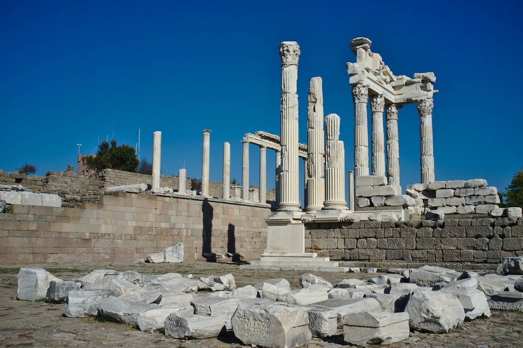 Tuerkei-Westen Pergamon Akropolis