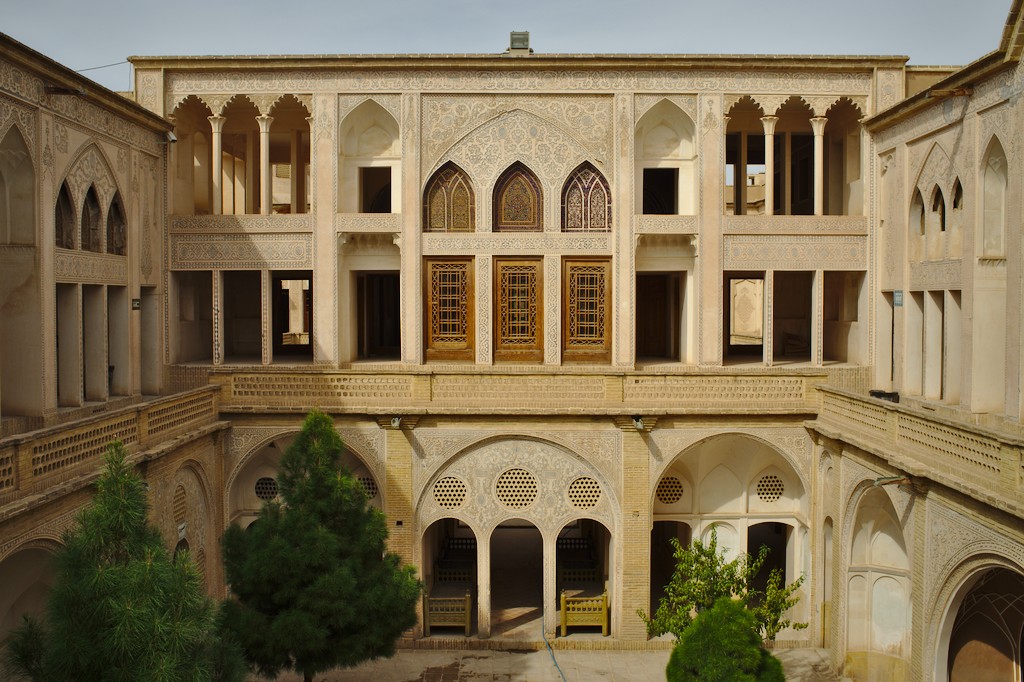 Iran-Nordwesten Kashan Abbasian Anwesen