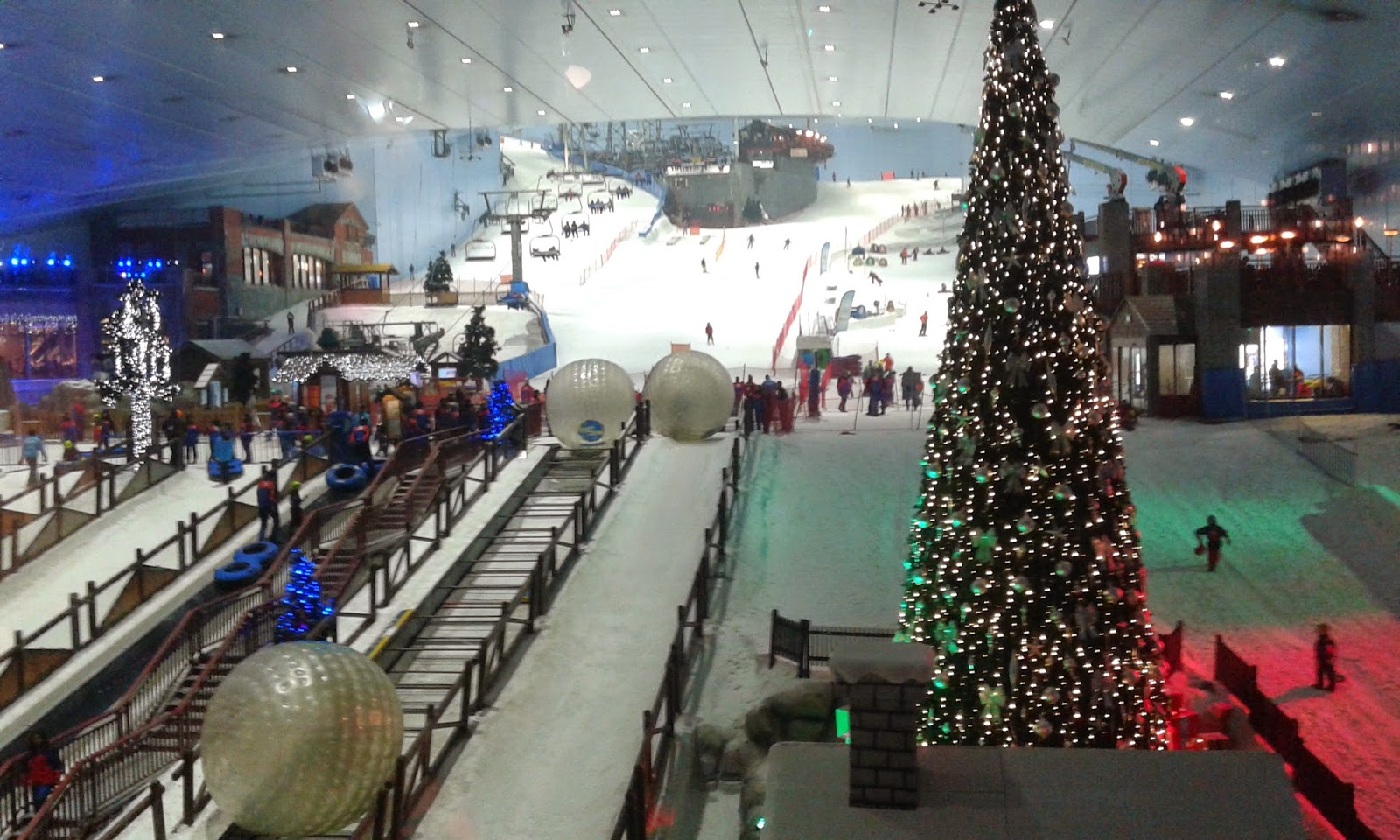 Weihnachten im Ski Dubai