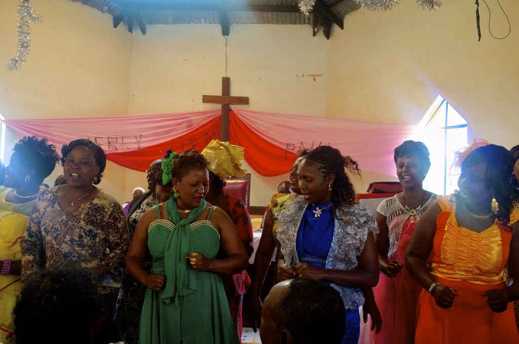 Kenia-Hochzeit Kirche